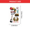 65 Pieces Rock N Roll Temporary Tattoos, Rock Star Birthday Party Decorations Supplies Favors Gifts, Born to Rock Tattoo Stickers for Kids Boys Girls Classroom School Prizes Rewards