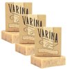 Varina Organic Unscented Oatmeal Bar Soap - Gentle Cleansing for Sensitive Skin, Unscented - 3 Pack - Experience Healthy and Glowing Skin