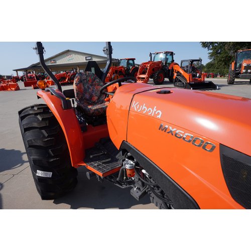 Durafit Seat Covers KU20 OR Kubota Tractors MX4800, MX5000, MX5200, MX5400, MX5800, M5660 SUH/SUHD, Z221R, Z231 Mower and Zero Turn Mower T2090/T2290 Ride on Mowers (KU20 MC2 Orange Camo Endura)