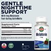 KAL Melatonin 1mg Sleep Aid, Melatonin Supplement Supports Calming Relaxation and a Healthy Sleep Cycle, Fast Dissolving ActivMelts, Natural Chocolate Mint Flavor, Vegetarian, 120 Serv, 120 Micro Tabs