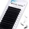 Volume Lash Extensions Easy Fan Volume Lashes .05 .07 8-14mm C/D Curl Mixed Self Fanning 4D 5D 6D~10D Easy Fan Cluster Rapid Automatic Blooming Lash Extensions by WENDY LASHES(0.05-C, 8-14mm)