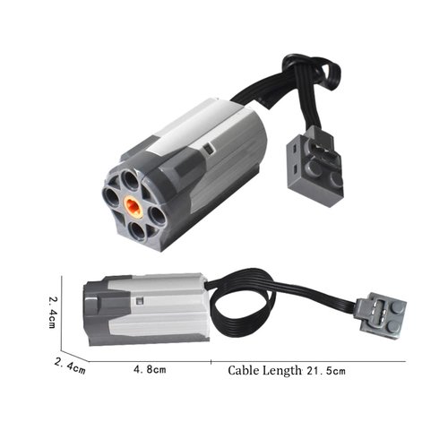 MOC Power Functions Technical Series M Medium Motor Compatible with Standard Building Blocks 8883 Pack of 4PCS