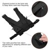 abcGoodefg Radio Chest Harness Chest Front Pack Pouch Holster Vest Rig for Two Way Radio Walkie Talkie(Rescue Essentials) (Black)