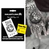 INKARTLINK Temporary Tattoos, Semi Permanent Tattoos, Adult Art Designs, Waterproof Temporary Tattoos, Party Favors, Tattoo Stickers Realistic, No Adhesive, Lasts 1-2 Weeks (Moon)