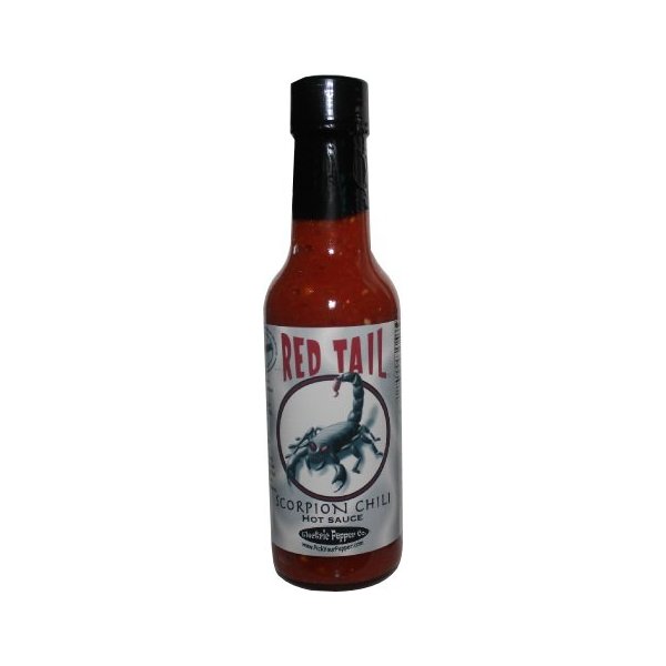 Scorpion Hot Sauce Red Tail Trinidad Moruga Chili Pepper Sauce