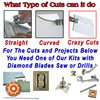 Tile Cutter Hand Tool Cut Floor Tile Glass Tile Cut Tiles Straight or Quarter Curve Manual Tile Cutter Tool for Cutting Wall Tile Porcelain Tile and Glass Tile Faster and Cleaner than a Wet Tile saw
