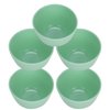 5 Pieces Silicone Bowl Diy Facial Mask Mixing Bowl, Mud Mask and Other Skincare Products Bowl Cosmetic Beauty Tool for Home Salon Spa Face Skin Applicator Bowl
