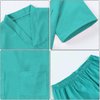 Doctor Nurse Scrubs, Kids Role Play Doctor Costume With Realistic Accessories for Boys Girls Ages 3-12(Doctor Scrubs, Light Green/4-5T)