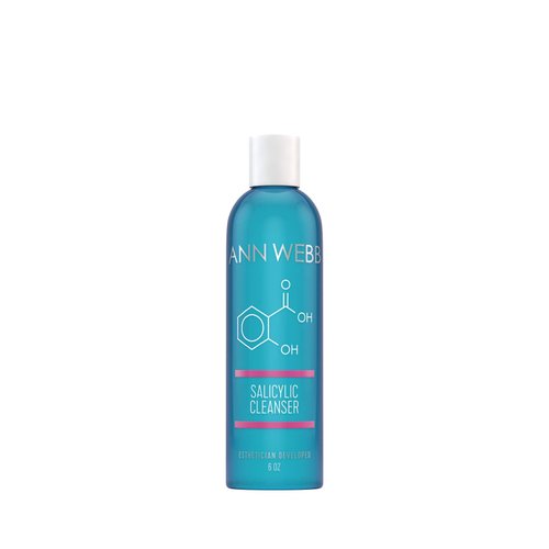 Ann Webb Salicylic Exfoliant Cleanser - Strong but Gentle Non-drying, Lightly Foaming Face wash w...