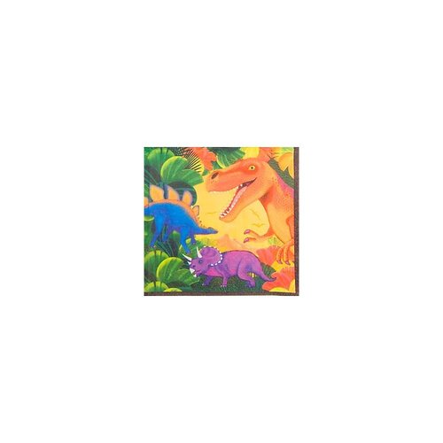 Prehistoric Dinosaurs Luncheon Napkins, Party Favor