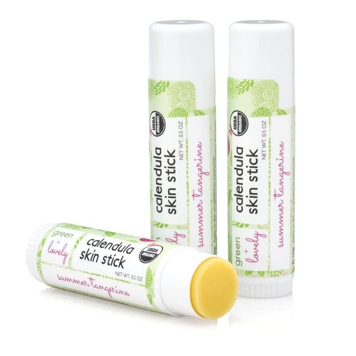 Nature's Silk Lip Balm, Organic (Tangerine Orange)