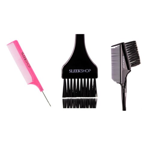 yper Comb + bella Permanent Hair Color Creme Color, Haircolor Cream Dye Colour 020524, Top Chick Chic, 2023-2024 version (w/SIeekshop Brush) - 8N@KK -