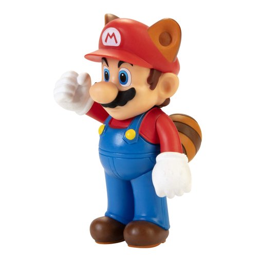 Super Mario Racoon Mario 2.5" Collectible Toy Action Figure
