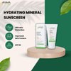 Hydrating Mineral Sunscreen SPF 50 for all skin types Sun Protection with Titanium Dioxide 9% and Zinc Oxide 7% Face Moisturizer with Sunblock