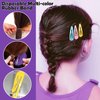 32 Colors Small Hair Rubber Bands with 16 Hair Styling Tools, 2000 Pcs Elastic Girl Baby Hair Ties Mini Hair Bands with Hair Elastic Cutter Hair Accessories Xmas Stuff for Girls Baby Toddlers Kids