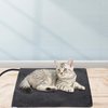 ENJOY PET Pet Heating Pad, Dog Heating Pad with 13 Level Timer and 9 Level Temperature, Indoor Heating Pads for Cats Dogs with Chew Resistant Cord, Long-Time Working Pet Heated Mat, Auto Power Off
