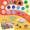 Drama Planet Air Dry Clay Kit for Kids, Create Your Own Refrigerator Magnets with Modeling Clay, Art Activity Set, Craft Project Gifts for Boys & Girls
