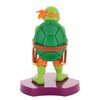 Exquisite Gaming: Holdems: TMNT - Michaelangelo - Earbud & Phone Holder, Cable Guys, Mini Collectibles with a Twist, Teenage Mutant Ninja Turtles Figure