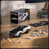 Mould King AE86 Initial D Car Models Building Sets with Display Case, 27013 Collectible Model Car Kits Race Car Building Blocks, Speed Champion Car Building Kits for Adults Kids 8+(399 PCS)