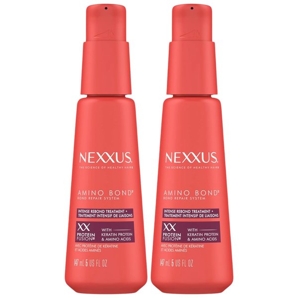 Nexxus Intense Bonding Treatment Amino Bond for Stronger, More Damage-Resistant Hair, with Amino Acids & Keratin Protein, 5 oz (Pack of 2)