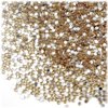 The Crafts Outlet 5,000pc Loose Flatback Acrylic Rhinestones Round 2mm Tiny for Nails - Flatback Crystal Clear