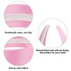 AHONEY Pink Headband for Women Girls Satin Silk Headband Non Slip 1.57" Wide Plain Head Band Solid Hair Band DIY Halloween Costume Holiday Fasion Hair Accessories Gifts