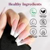 AIMEILI Transparent Milky White Nude Gel Nail Polish Soak Off U V LED Hema Free Gel Nail Lacquer Salon DIY Set Of 4pcs X 10ml - Kit Set 20
