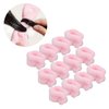 Hair Rollers For Long Hair Curlers, 12pcs Heatless Coral Fleece Hair Rollers Hair Curlers DIY Curl Hair Styling Tools for Women, Pink