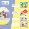Hamee LINE Friends BT21 (Baby) [Surprise Capsule Series] Cute Water Filled Squishy Toy [Birthday Gift Bags, Party Favors, Gift Basket Filler, Stress Relief Toys] - 1 Pc. (Mystery - Blind Capsule)