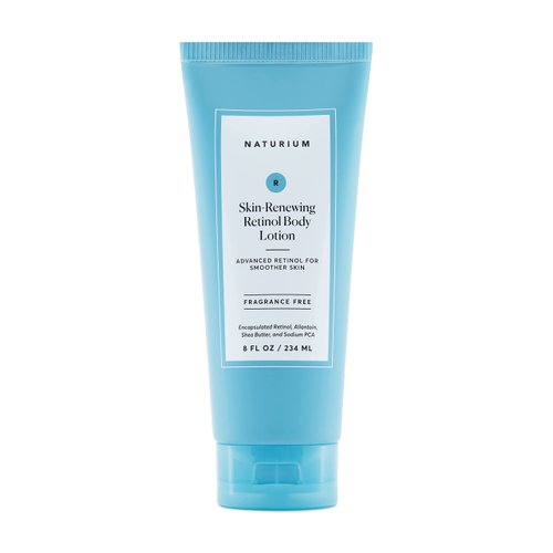 Naturium Skin-Renewing Retinol Body Lotion, Advanced Firming Anti-Aging Skin Care, with Encapsulated Retinol & Shea Butter, 8 oz