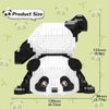 Cute Panda Mini Building Blocks Sets for Goodie Bags, Not Compatible with Lego Animals, 1325 PCS Micro Mini Building Toy Bricks for Adults, Party Favors for Kids Boys Girls 12-14
