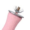 Help Birds Exercise Predation Ability, Parrot Perch Stand Toy Cage Bird Cage Perch Toy Paw Grinding Stick Accessories Toy for Cockatiels, Cockatoo, Lorikeet, Conure, Parakeet Chewing Stick, Pink