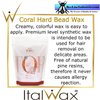 ItalWax Coral - Hard Stripless Wax Beads 1.65 lbs. Bag