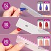 Teenitor Nail Files and Buffer, Professional Manicure Tools Kit, Nail Buffer Block, Nail Polishing Buffer, Nail Care File Buffer Tool, Rectangle