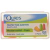 Quies Pair Of Foam Earplugs Of Earplugs - Pack Of 3