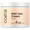 Coera Wild Yam Cream | 4 oz | Skin Moisturizer for Women | Free of Parabens, SLS and Fragrances