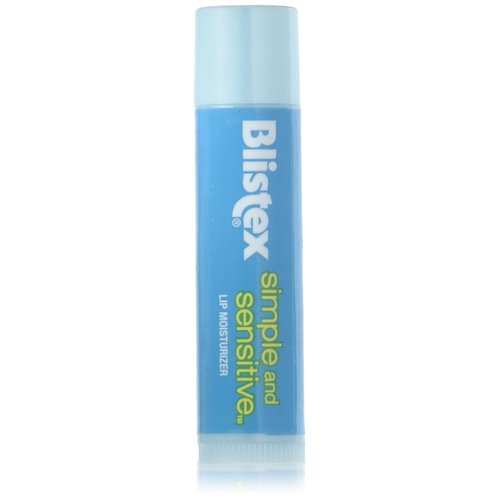 Blistex Simple and Sensitive Lip Moisturizer 0.15 oz (Pack of 2)
