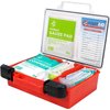 Be Smart Get Prepared First Aid Kit, 250 Piece. Exceeds OSHA ANSI Standards for Office, Home, Car, School, Emergency, Survival, Camping, Hunting, & Sports. FSA HSA