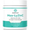 Del Mar Health Max-LyZinC | L-Lysine 1100 mg + Zinc 6 mg + Vitamin C 100 mg - 3-in-1 Supplement for Maintaining Blood Sugar Already in The Healthy Range - One-Scoop-Per Day Powder
