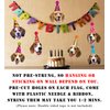 Beagle Birthday Garland, Funny Beagle Face Portrait Happy Birthday Banner, Dog Bday Party Supplies