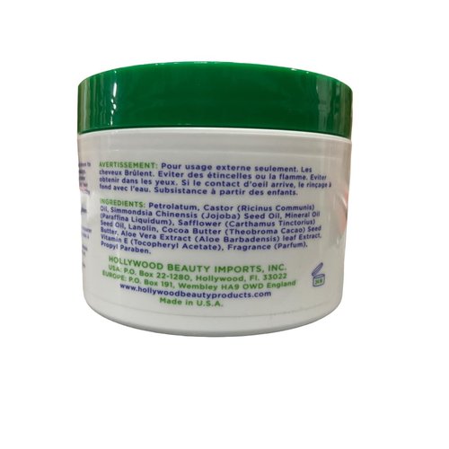 Hollywood Beauty Castor Oil Hair Treatment, with mink 7.5 oz (Pack of 2)