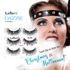 Laflare Dazzle & Sparkle - Colorful and Shining Eyelashes for All Partys, Dramatic lashes Halloween and Xmas, New Year (DSMX06)