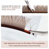 Y Lashes Extensions Colored YY Lashes Premade Fans Brown Eyelash Extensions D Curl 0.07mm 8-15mm Mixed Tray Y Shape Easy Fan Volume Lashes Supplies (YY-0.07-D,Brown)