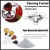 HOMMES Canning Supplies Starter Kit For Mason Jars Canning Pot,Include Stainless Steel Steam Rack,Measuring Spoon,Canning Funnel, Jar Lifter,Jar Wrench,Canning Tongs,Lid Lifter&Bubble Remover Tool