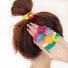 Wenlly 10 Pieces candy color hair ties, hair scrunchies, elastic ponytail holders, hair accessories