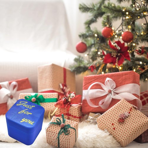 WOPLAY Surprise Finger in a Box,Surprise Finger Gift Box,Box of Surprise Fingers,Perfect Spoof Hand Prank Pop Up Gift with Box for Adults,Christmas Novelty Home Decor (Blue, 1pcs)