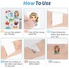 30 Sheets Temporary Tattoos Kit, 286Pcs Fake Cute Tattoo Stickers Waterproof, Birthday Party Favor (Mermaid & Flower Fairy & Butterfly)