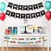 Eostankr Race Car Happy Birthday Banner Race Car Birthday Party Decorations Black and White Checkered Flag Banner Racing Themed Checkered Flag Party Supplies for Boys