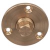 Attwood 7555-3 Bronze Garboard Drain Plug, for Bilge Drainage, Removable Nut, 3/8-Inch Neck Depth, ½-Inch NOT Drain