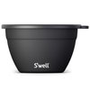 S'well Stainless Steel Salad Bowl Kit - 64oz, Onyx - Comes with 2oz Condiment Container and Removable Tray for Organization - Leak-Proof, Easy to Clean, Dishwasher Safe